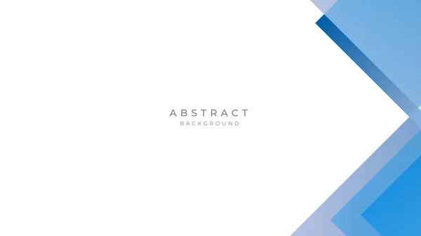 Formas Geométricas Abstractas Azules Plateadas Sobre Fondo Blanco Con Concepto — Vector de stock