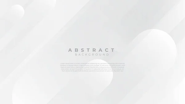 Formas Grises Abstractas Blanco Espacio Blanco Diseño Moderno Futurista Vector — Vector de stock