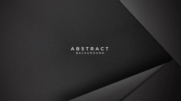 Fondo Presentación Abstracta Negro — Vector de stock