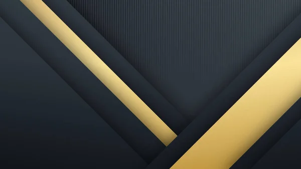 Modern Gold Black Für Abstrakten Hintergrund Und Präsentationsdesign Anzug Für — Stockvektor