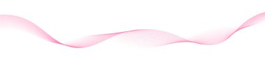 Pembe Arkaplan. Beyaz zemin üzerinde, metnin için alanı olan soyut pembe dalga elemanı. vektör illüstrasyonu