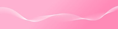Pembe Arkaplan. Pembe arkaplandaki soyut modern çizgi çizgi dalga elemanı ve metnin için yer. vektör illüstrasyonu