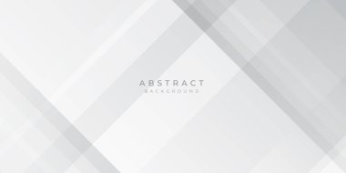 Gri beyaz soyut arka plan kağıt parlaklığı ve sunum tasarımı için katman element vektörü. İş dünyası, şirket, kurum, parti, şenlik, seminer ve görüşmeler için uygun