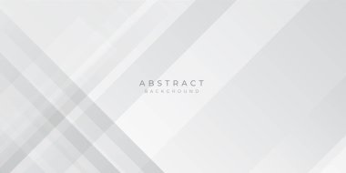 Gri beyaz soyut arka plan kağıt parlaklığı ve sunum tasarımı için katman element vektörü. İş dünyası, şirket, kurum, parti, şenlik, seminer ve görüşmeler için uygun