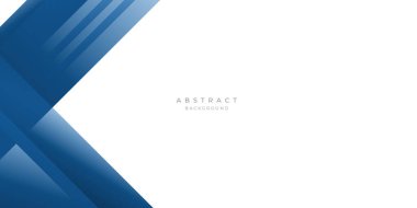 Modern kurumsal konsepte sahip soyut arka plan beyaz ve koyu mavi