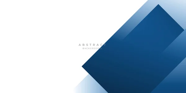 Abstrakt Bakgrund Vit Och Mörkblå Med Modern Företagskoncept — Stock vektor