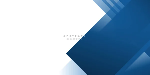Fondo Abstracto Blanco Azul Oscuro Con Concepto Corporativo Moderno — Archivo Imágenes Vectoriales