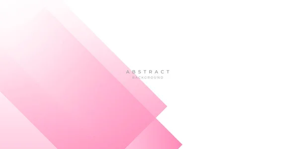 Pink White Abstract Background Geometry Shine Layer Element Vector Presentation — Stock Vector