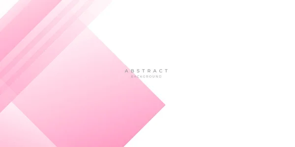 Pink White Abstract Background Geometry Shine Layer Element Vector Presentation — Stock Vector