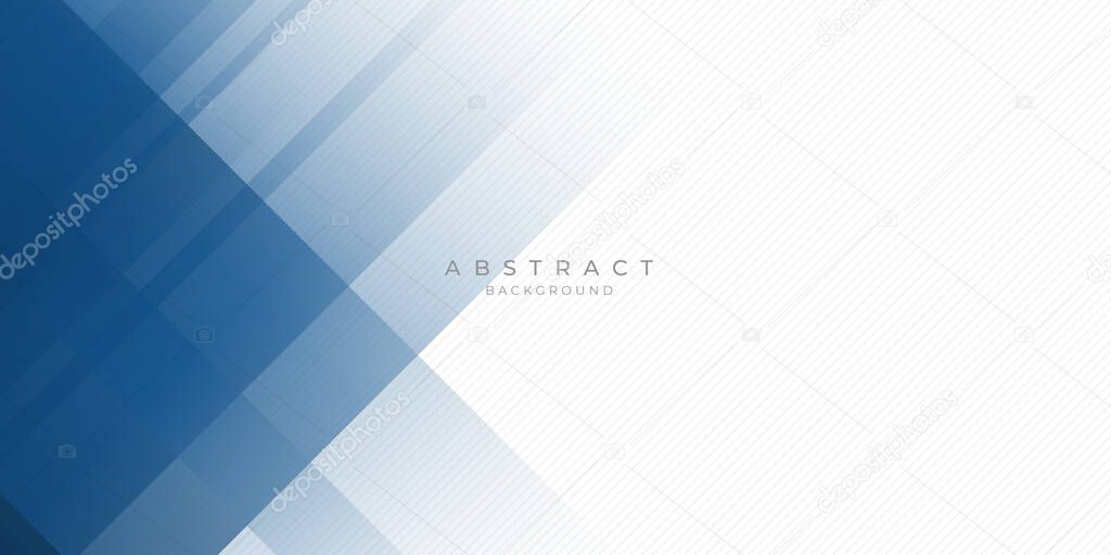 Abstract background white and dark blue with modern corporate concept