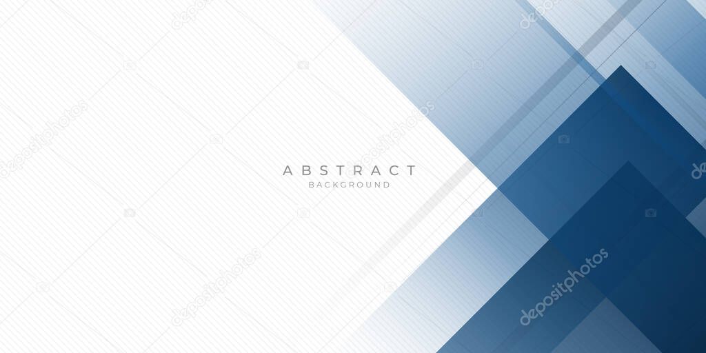Abstract background white and dark blue with modern corporate concept