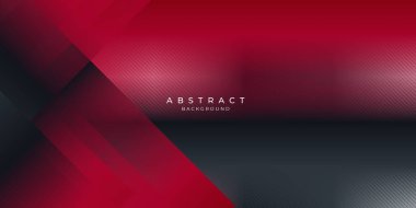 Kırmızı siyah soyut arkaplan geometri parlaklığı ve sunum tasarımı için katman element vektörü. İş dünyası, şirket, kurum, parti, şenlik, seminer ve görüşmeler için uygun
