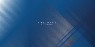 Soyut arka plan koyu mavi ve modern kurumsal konsept