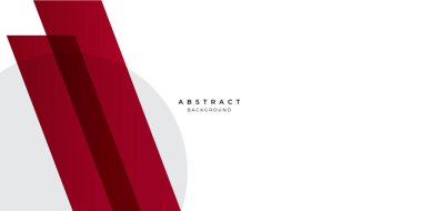 Sunum Tasarım Şablonu için Modern Kırmızı Gri Çizgi Soyut Arkaplan. Şirket, iş, düğün ve güzellik yarışması için takım elbise