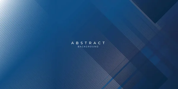 Fondo Abstracto Azul Oscuro Con Concepto Corporativo Moderno — Vector de stock