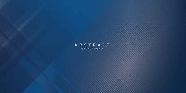 Abstrakte Tiefblaue Hintergrundkurve Und Überlappungsebene Mit Einfacher Geometriedarstellung Modernes Einfaches — Stockvektor