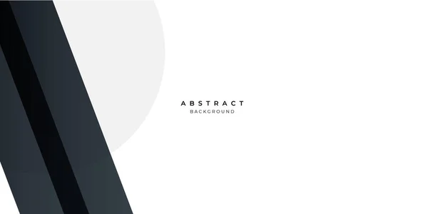 Vektor Illustration Modern Black Abstract Design Geometric Simple Style Hintergrund — Stockvektor