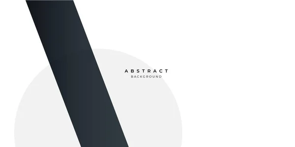 Illustration Vectorielle Moderne Noir Abstrait Design Géométrique Simple Style Arrière — Image vectorielle