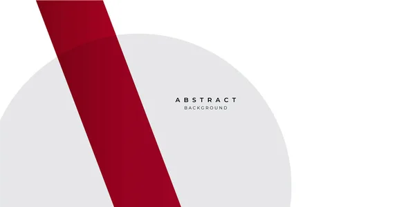 Línea Blanca Gris Roja Moderna Fondo Abstracto Para Plantilla Diseño — Archivo Imágenes Vectoriales