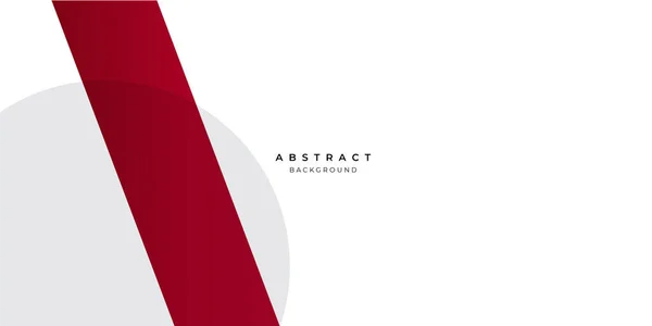 Moderne Red Grey White Line Abstrakter Hintergrund Für Präsentationsdesign Vorlage — Stockvektor