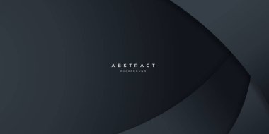 Siyah nötr karbon soyut dalga arka planı sunum tasarımı için modern minimalist. İş dünyası, şirket, kurum, parti, şenlik, seminer ve görüşmeler için uygun