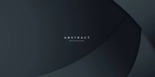 Negro Neutro Carbono Abstracto Onda Fondo Moderno Minimalista Para Diseño — Archivo Imágenes Vectoriales
