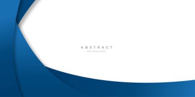 Sunum tasarımı, afiş ve kartvizit için modern fütürist mavi soyut arkaplan. Kurum, iş, kurum, organizasyon ve daha fazlası için vektör illüstrasyon