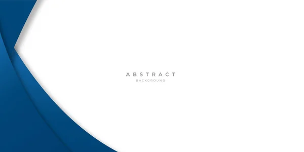 Moderno Futurista Azul Branco Abstrato Fundo Para Design Apresentação Banner —  Vetores de Stock