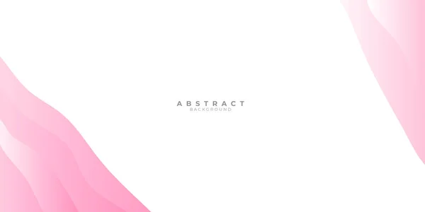 Pink Liquid Wave Abstracte Achtergrond Abstract Roze Golflijnen Witte Achtergrond — Stockvector