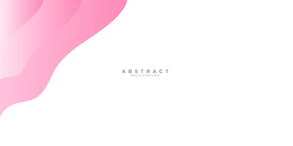 Pink Liquid Wave Abstracte Achtergrond Abstract Roze Golflijnen Witte Achtergrond — Stockvector