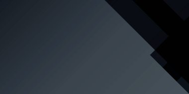 Modern iş siyah arka plan. Siyah kağıt katmanlı soyut geometrik arkaplan