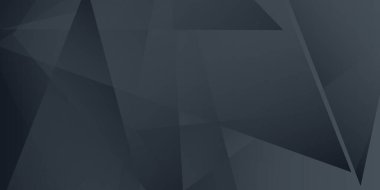 Modern iş siyah arka plan. Siyah kağıt katmanlı soyut geometrik arkaplan