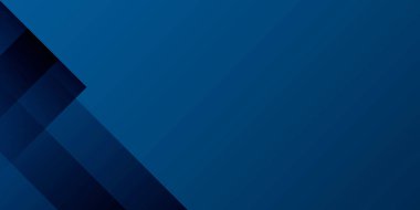 Vektör Soyut, Bilim, Fütürist, Enerji Teknolojisi Konsepti. Kare şekillerin dijital görüntüsü, mavi ışık, hız ve hareket bulanıklığı olan gradyan kutular koyu mavi arkaplan üzerinde