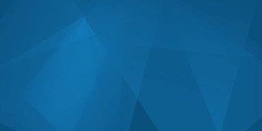 Dinamik üçgen efektli soyut mavi arkaplan. Hareket vektörü illüstrasyonu. Modaya uygun lacivert renkler. Ticari reklamlar, pazarlama ve sunum için kullanılabilir.