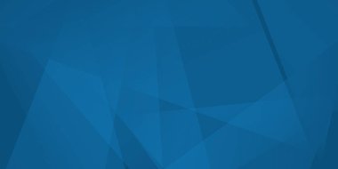 Dinamik üçgen efektli soyut mavi arkaplan. Hareket vektörü illüstrasyonu. Modaya uygun lacivert renkler. Ticari reklamlar, pazarlama ve sunum için kullanılabilir.