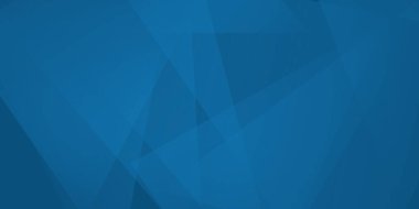 Dinamik üçgen efektli soyut mavi arkaplan. Hareket vektörü illüstrasyonu. Modaya uygun lacivert renkler. Ticari reklamlar, pazarlama ve sunum için kullanılabilir.