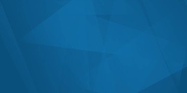 Dinamik üçgen efektli soyut mavi arkaplan. Hareket vektörü illüstrasyonu. Modaya uygun lacivert renkler. Ticari reklamlar, pazarlama ve sunum için kullanılabilir.