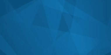 Dinamik üçgen efektli soyut mavi arkaplan. Hareket vektörü illüstrasyonu. Modaya uygun lacivert renkler. Ticari reklamlar, pazarlama ve sunum için kullanılabilir.