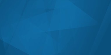 Dinamik üçgen efektli soyut mavi arkaplan. Hareket vektörü illüstrasyonu. Modaya uygun lacivert renkler. Ticari reklamlar, pazarlama ve sunum için kullanılabilir.