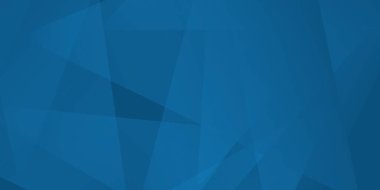 Dinamik üçgen efektli soyut mavi arkaplan. Hareket vektörü illüstrasyonu. Modaya uygun lacivert renkler. Ticari reklamlar, pazarlama ve sunum için kullanılabilir.