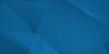 Dinamik üçgen efektli soyut mavi arkaplan. Hareket vektörü illüstrasyonu. Modaya uygun lacivert renkler. Ticari reklamlar, pazarlama ve sunum için kullanılabilir.