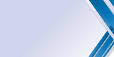 Minimum geometrik arkaplan. Dinamik mavi şekiller beyaz çizgilerle birleşir. Soyut arka plan modern hipster fütüristik grafik. Vektör soyut iş arkaplan dokusu tasarımı, afiş