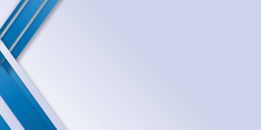 Minimum geometrik arkaplan. Dinamik mavi şekiller beyaz çizgilerle birleşir. Soyut arka plan modern hipster fütüristik grafik. Vektör soyut iş arkaplan dokusu tasarımı, afiş