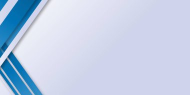 Minimum geometrik arkaplan. Dinamik mavi şekiller beyaz çizgilerle birleşir. Soyut arka plan modern hipster fütüristik grafik. Vektör soyut iş arkaplan dokusu tasarımı, afiş