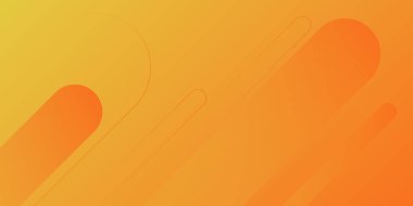 Vektör arkaplan soyut turuncu dinamik çizgi çizgileri. İş sunumu, bayrak, pazarlama için vektör tasarımı