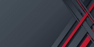 Gelecekçi iş kırmızı gri, soyut arka plan ve modern çizgi bar tasarımı örtüşüyor. Metin, ileti web sitesi tasarımı, kart, yıllık iş raporu, poster şablonu, çalışmalarınız için ögeler için kullanılabilir