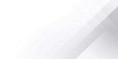 Fütürist iş konseptine sahip soyut beyaz kare şekli