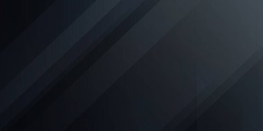 Modern siyah soyut sunum arkaplanı. Sunum, afiş, kapak, web, el ilanı, kart, poster, duvar kağıdı, doku için vektör illüstrasyon tasarımı