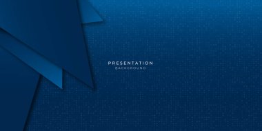 İş mavi nokta üçgeni soyut arkaplan modern kurumsal konsept sunum tasarımı, bayrak, arkaplan