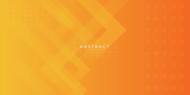 Dinamik geometrik şekilli soyut turuncu eğimli geometrik arka plan modern kurumsal teknoloji kavramını şekillendirir. Soyut teknoloji grafik afiş tasarımı. Vektör iş geçmişi